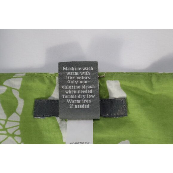 Apt 9 Women's Green & White Floral Print Skirt Size 8 - Picture 7 of 9